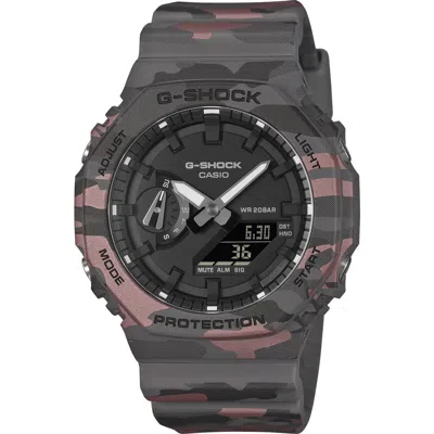 G-shock 5600 Series Ana-digi Resin Strap Watch, 48.5mm X 45.4mm In Black