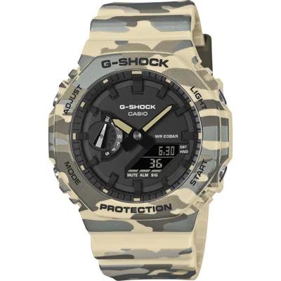 G-shock 5600 Series Ana-digi Resin Strap Watch, 48.5mm X 45.4mm In Multi
