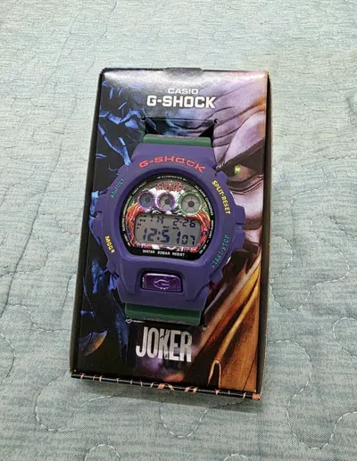 Pre-owned G-shock Authentic  Joker Dw-6900 Watch In Purple