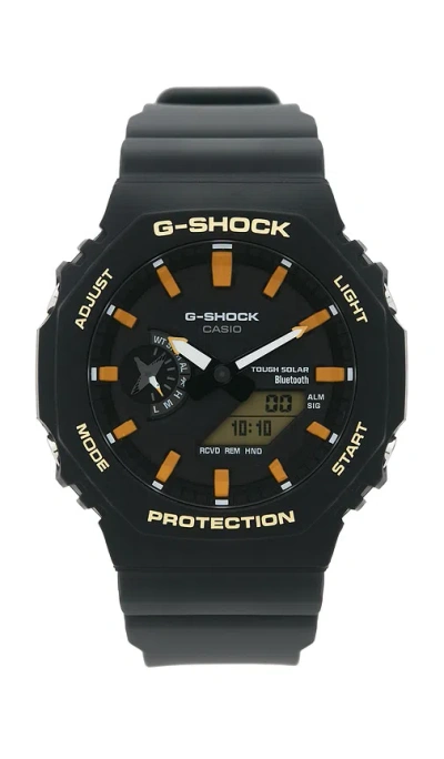 G-shock Charles Darwin Foundation Gab2100 Series Watch In Black