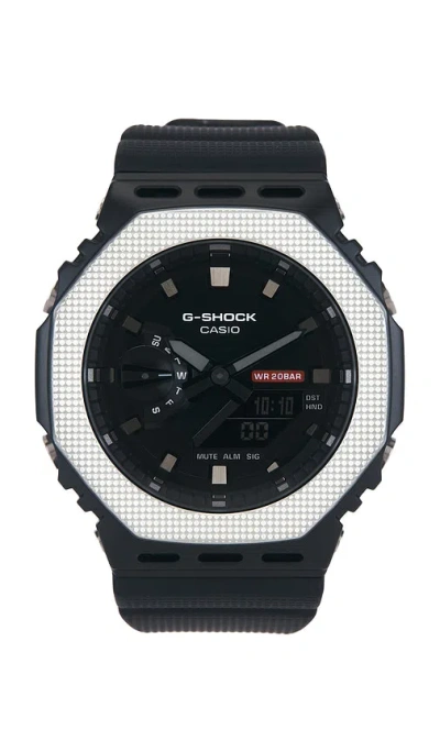 G-shock G Steel Modern Industrial Gm2100 Series Watchin Black & Silver