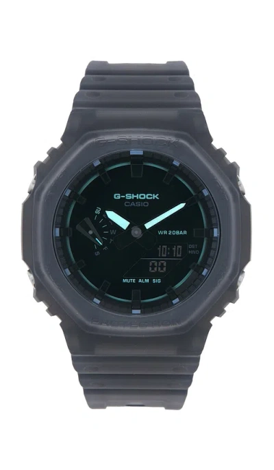 G-shock Ga2100 Smoke Series Watch In Black