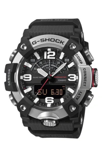 G-shock Master Of G Land Mudmaster Ggb100xm-1a Ana-digi Watch, 55.4mm X 51.3mm In Black
