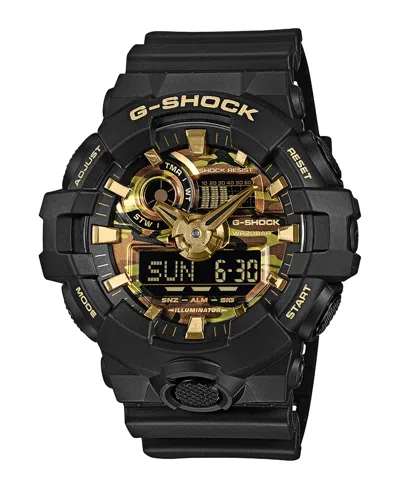 G-shock Men's Black Resin Analog-digital Watch 53.4mm