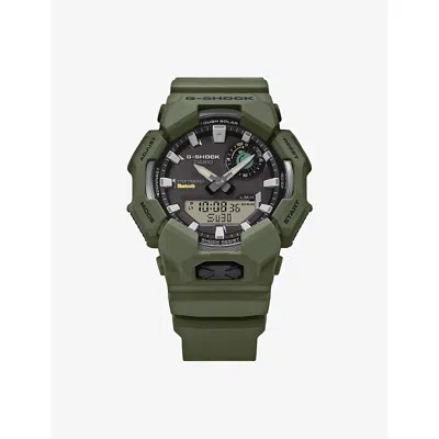 G-shock Mens Green Ga-b010 Solar Power Resin Quartz Watch 52.3mm