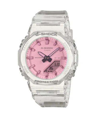G-shock Women's Analog-digital Resin Watch 40.2mm In Metallic