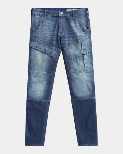 G-star Airblaze 3d Coated Skinny Jeans In Blue
