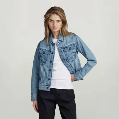 G-star Arc 3d Jacket In Denim In Blue