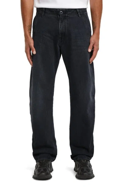 G-star Contor 3d Straight Leg Jeans In Black
