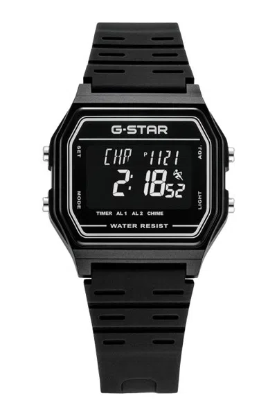 G-star G Star Gridline Digital Watch In Black