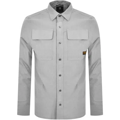 G-star G Star Raw Cpo Long Sleeve Shirt Grey
