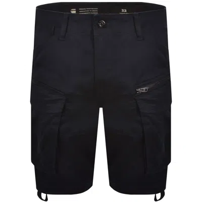 G-star G Star Raw Rovic Loose Shorts Navy In Black