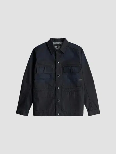 G-star Men's Denim Twill Overshirt In Nori