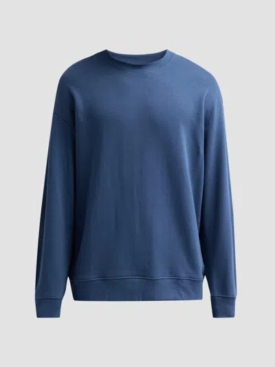 G-star Men's Logo-appliqué Cotton Sweatshirt In Blue