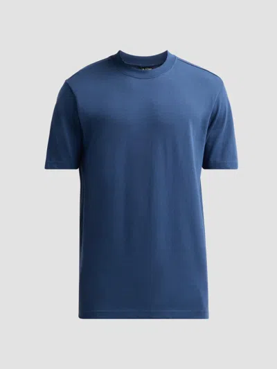 G-star Men's Logo-embroidered Cotton T-shirt In Blue