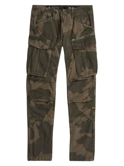 G-star Men's Rovic Zip 3d Camouflage Tapered Low-rise Pants