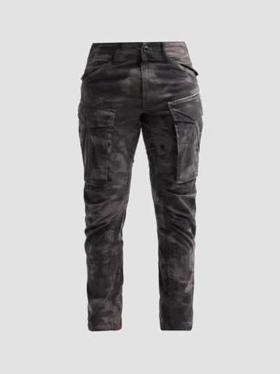 G-star Men's Rovic Zip 3d Regular Tape Cargo Pants In Grey