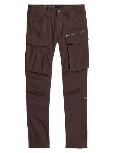 G-star Men's Rovic Zip 3d Tapered Low-rise Pants In Purple