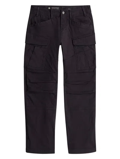G-star Men's Temp Core 3d Regular Straight Cargo Pants In Black