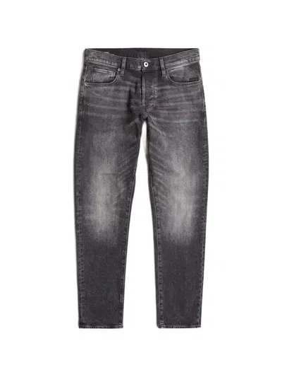 G-star Raw 3301 Straight-tapered Jeans In Gray