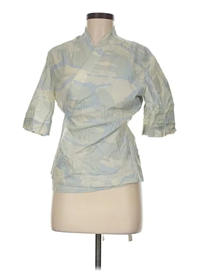 Pre-owned G-star Raw 3/4 Sleeve Blouse In Blue