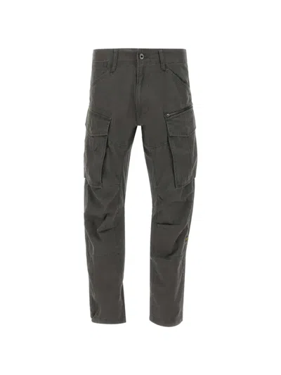 G-star Raw 로빅 지퍼 3d 코튼 진 In Gray