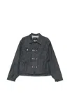 G-star Raw Button Denim Jacket In Black