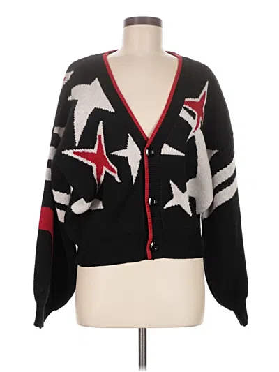 Pre-owned G-star Raw Cardigan Sweater In Black