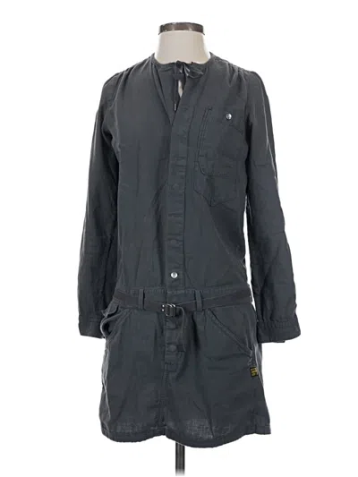 Pre-owned G-star Raw Casual Dress In Gray
