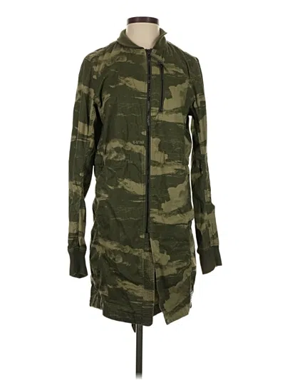 Pre-owned G-star Raw Coat In Green