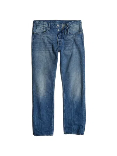 G-star Raw Dakota Straight-leg Jeans In Animal Print