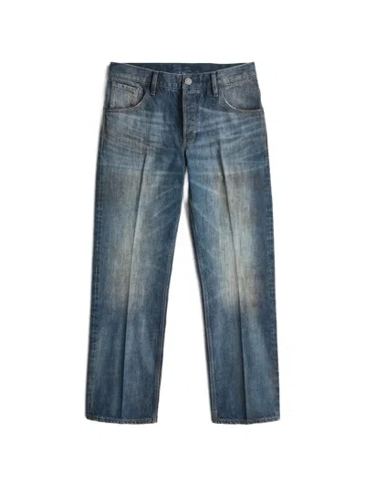 G-star Raw Faded Trousers In Blue