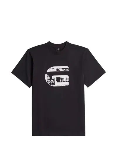 G-star Raw G-icon Graphic-print T-shirt In Black