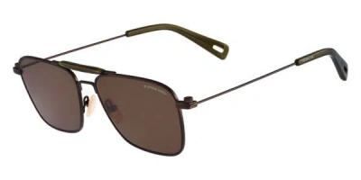 G-star Raw Gs105s 210 Men's Sunglasses Brown Size 54 In Black