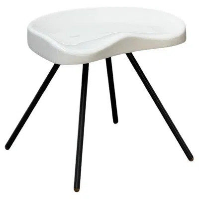 Pre-owned G-star Raw Jean Prouvé, Tabouret 307, Limited  Edition, White/black, Vitra, 2011 In Brown