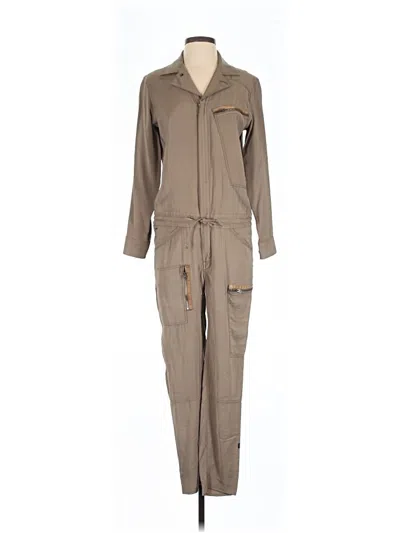 Pre-owned G-star Raw Jumpsuit In Brown