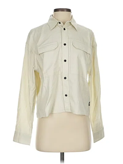 G-star Raw Long Sleeve Blouse In White