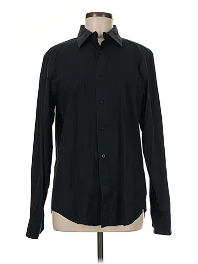 Pre-owned G-star Raw Long Sleeve Button Down Shirt In Black