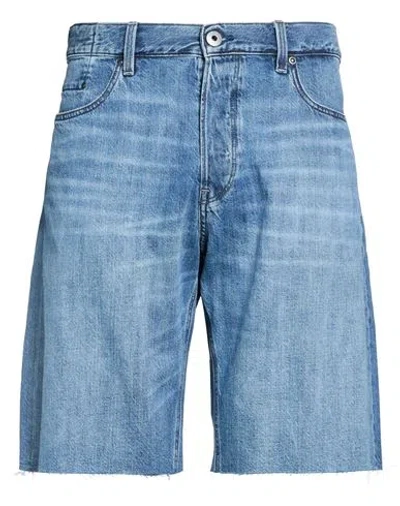 G-star Raw Man Denim Shorts Blue Size 36 Cotton