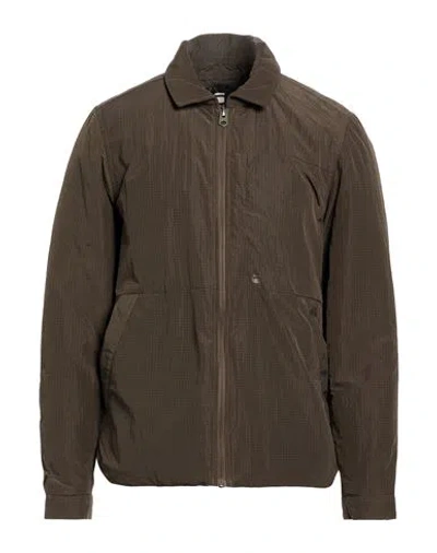 G-star Raw Man Jacket Chocolate Brown Size Xl Recycled Polyamide, Polyamide
