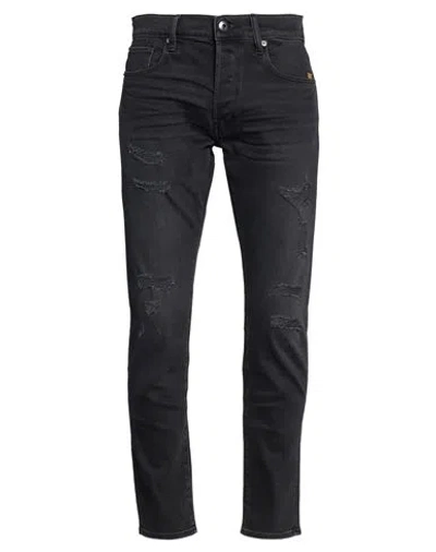 G-star Raw Man Jeans Black Size 29w-30l Cotton, Recycled Cotton, Elastane