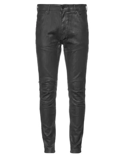 G-star Raw Man Jeans Black Size 36w-32l Cotton, Elastomultiester, Elastane
