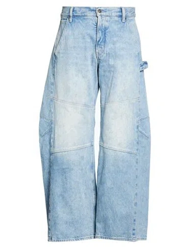 G-star Raw Man Jeans Blue Size 27w-30l Cotton, Recycled Cotton