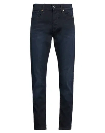 G-star Raw Man Jeans Blue Size 27w-30l Lyocell, Cotton, Recycled Polyester, Elastane