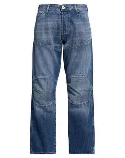 G-star Raw Man Jeans Blue Size 29w-30l Cotton, Recycled Cotton