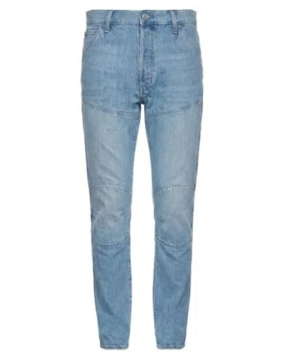 G-star Raw Man Jeans Blue Size 29w-32l Cotton, Recycled Cotton
