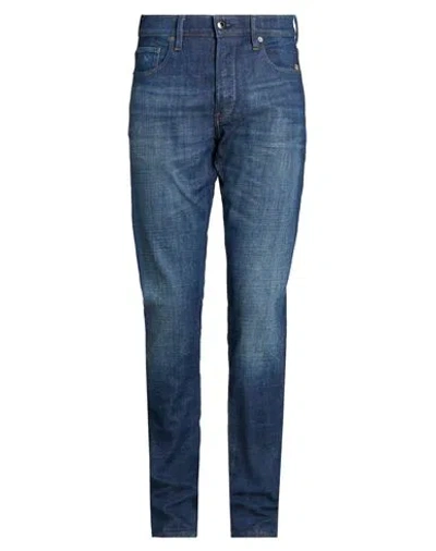 G-star Raw Man Jeans Blue Size 31w-34l Cotton, Elastane