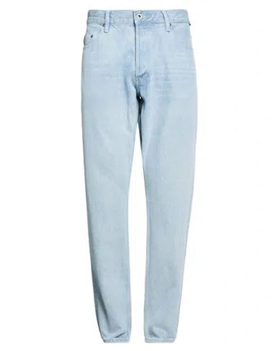 G-star Raw Man Jeans Blue Size 33w-32l Cotton, Organic Cotton
