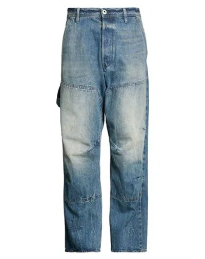 G-star Raw Man Jeans Blue Size 34w-32l Cotton, Recycled Cotton