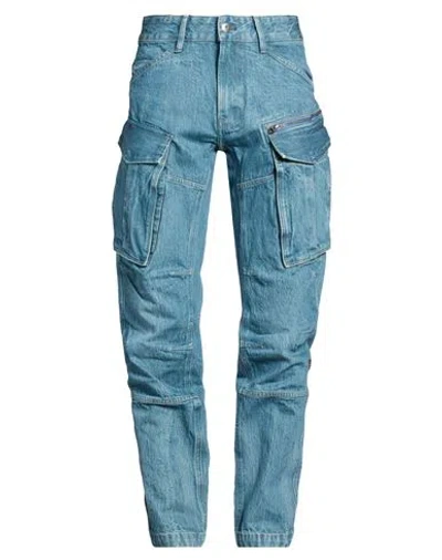 G-star Raw Man Jeans Blue Size 35w-34l Cotton